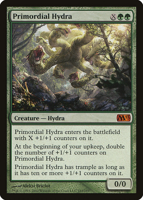 【Foil】【EN】始源のハイドラ/Primordial Hydra [M13] 緑M No.183