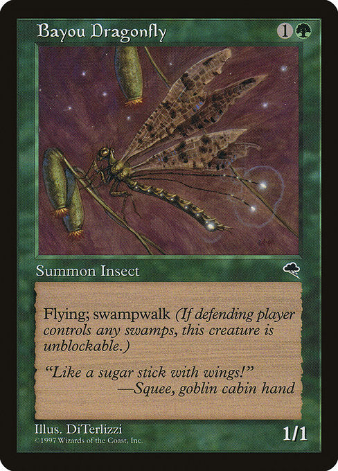【EN】澱みのトンボ/Bayou Dragonfly [TMP] 緑C No.215