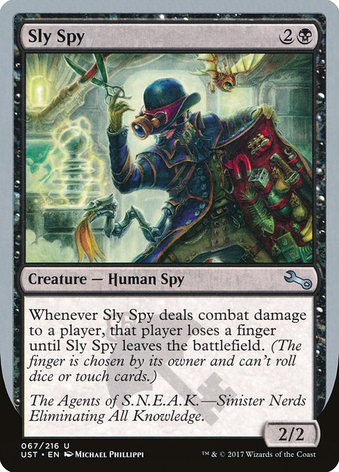 【EN】Sly Spy [UST] 黒U No.67c