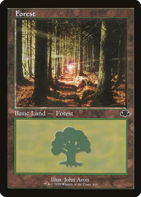 【Foil】【EN】森/Forest [DMR] 無C No.410