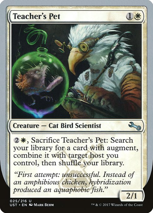 【Foil】【EN】Teacher's Pet [UST] 白U No.25