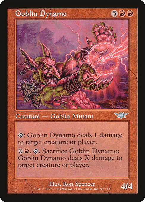 【Foil】【EN】ゴブリンの働き者/Goblin Dynamo [LGN] 赤U No.97