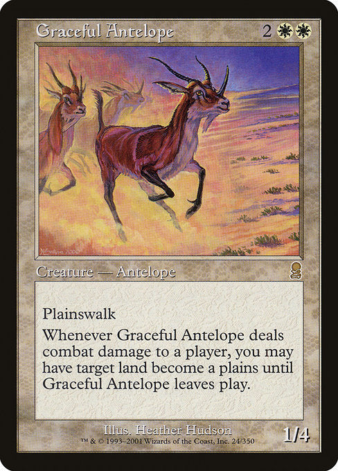 【EN】優雅なアンテロープ/Graceful Antelope [ODY] 白R No.24