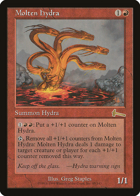 【Foil】【EN】高熱のハイドラ/Molten Hydra [ULG] 赤R No.85