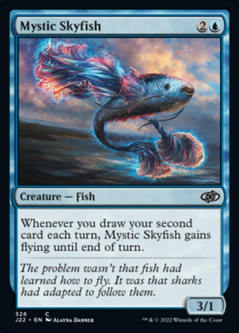 【EN】神秘の空魚/Mystic Skyfish [J22] 青C No.326