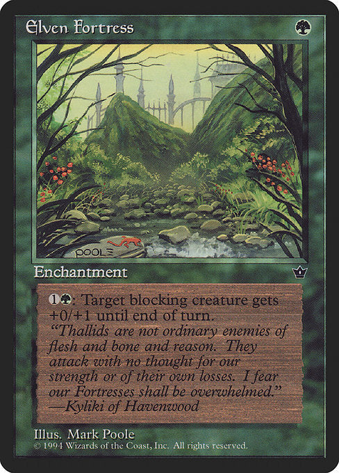 【EN】Elven Fortress [FEM] 緑C No.65c