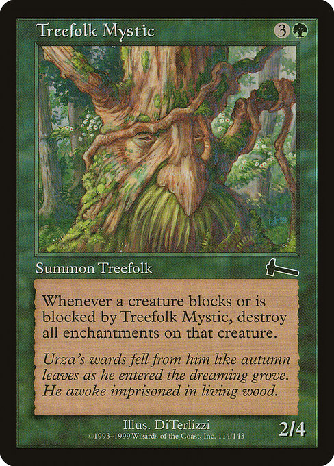 【EN】ツリーフォークの神秘家/Treefolk Mystic [ULG] 緑C No.114
