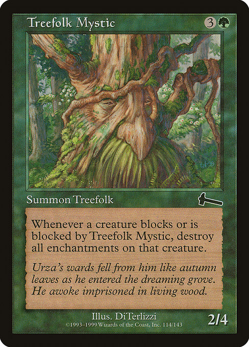 【Foil】【EN】ツリーフォークの神秘家/Treefolk Mystic [ULG] 緑C No.114
