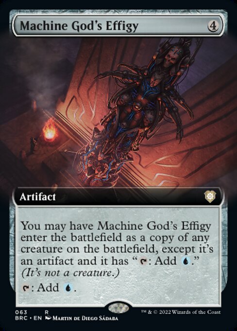 【Foil】【EN】機械神の肖像/Machine God's Effigy [BRC] 茶R No.63