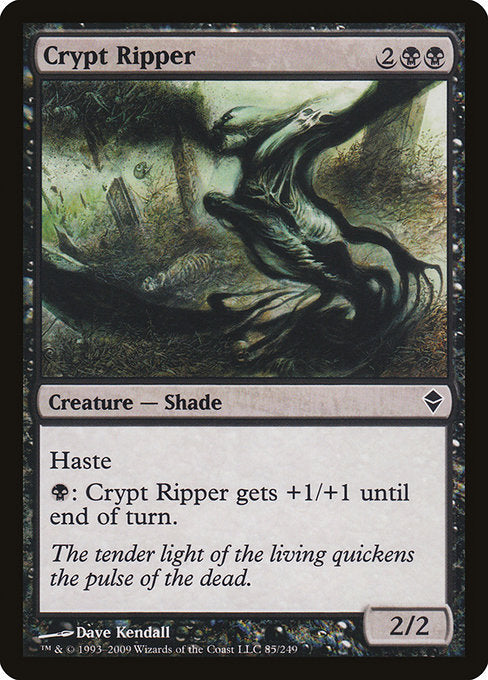 【EN】墓所の切り裂き魔/Crypt Ripper [ZEN] 黒C No.85