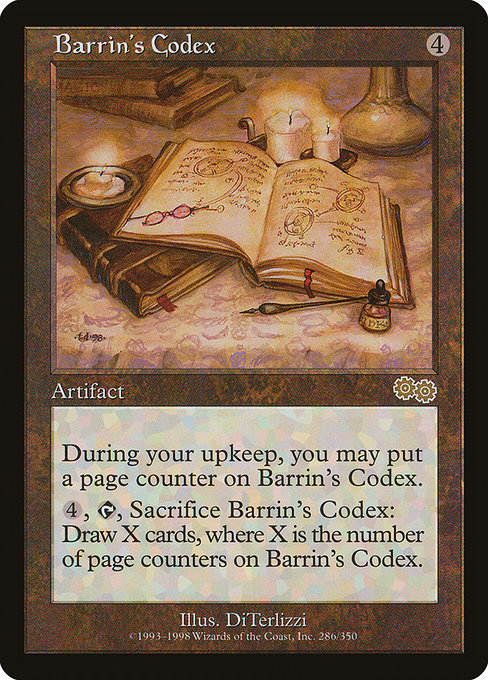 【EN】バリンの古写本/Barrin's Codex [USG] 茶R No.286