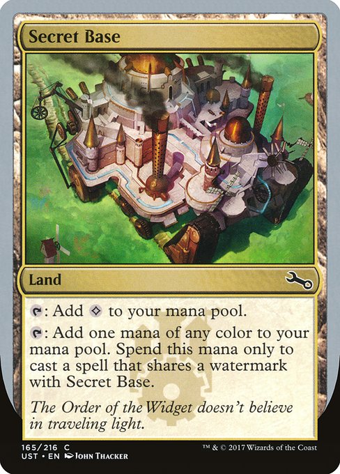 【EN】Secret Base [UST] 無C No.165a