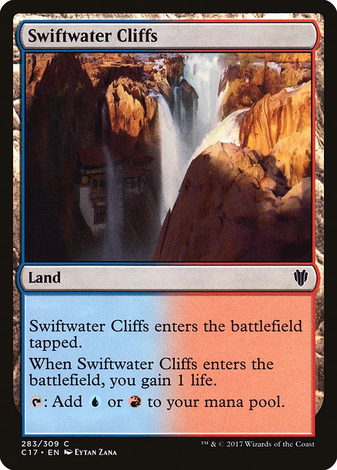 【EN】急流の崖/Swiftwater Cliffs [C17] 無C No.283