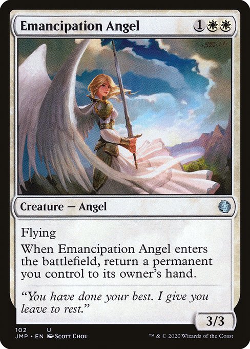 【EN】解放の天使/Emancipation Angel [JMP] 白U No.102