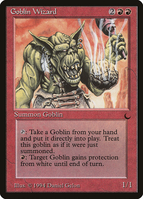 【EN】Goblin Wizard [DRK] 赤R No.69