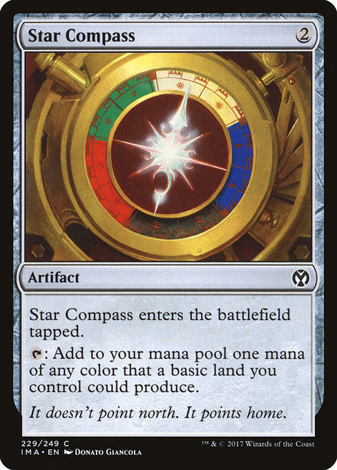 【EN】星のコンパス/Star Compass [IMA] 茶C No.229