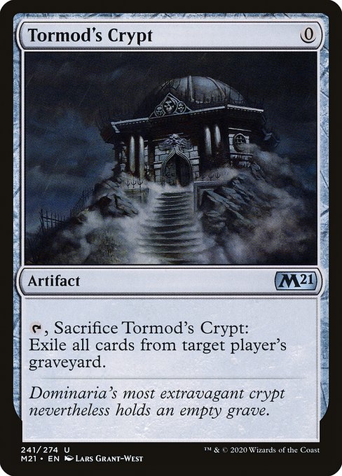 【Foil】【EN】トーモッドの墓所/Tormod's Crypt [M21] 茶U No.241