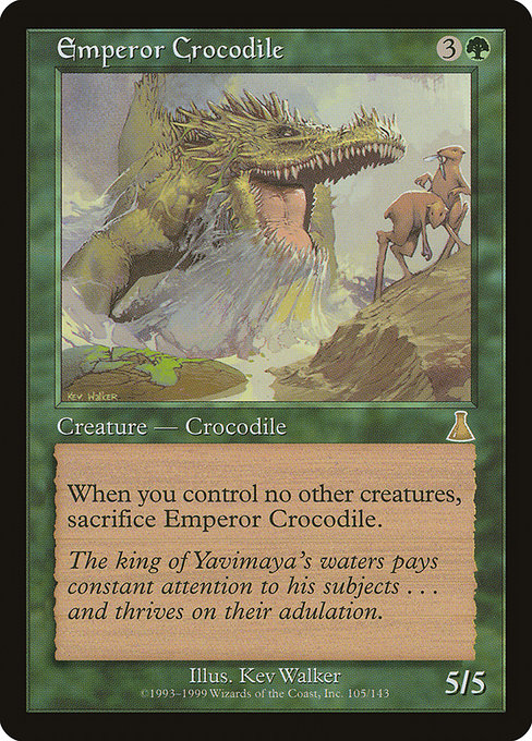 【EN】皇帝クロコダイル/Emperor Crocodile [UDS] 緑R No.105