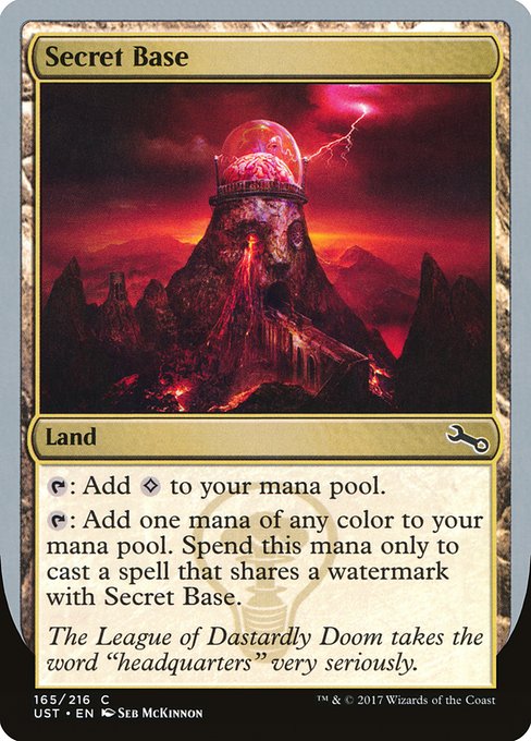 【EN】Secret Base [UST] 無C No.165c