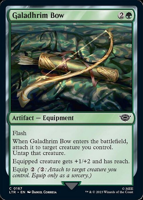【Foil】【EN】ガラズリムの弓/Galadhrim Bow [LTR] 茶C No.167