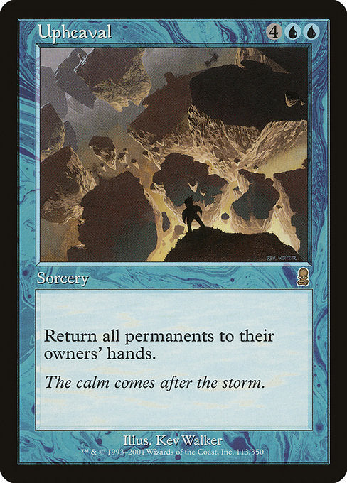 【Foil】【EN】激動/Upheaval [ODY] 青R No.113