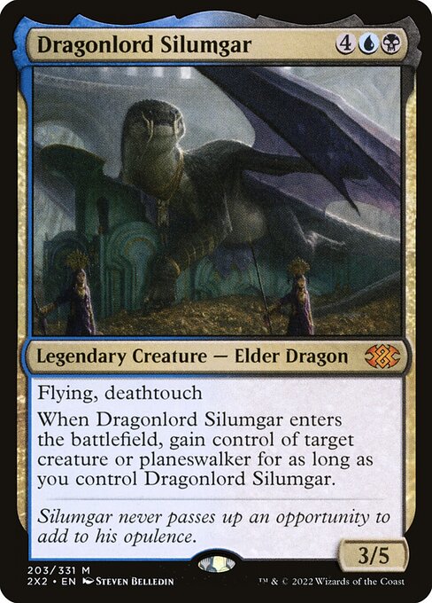 【EN】龍王シルムガル/Dragonlord Silumgar [2X2] 金M No.203