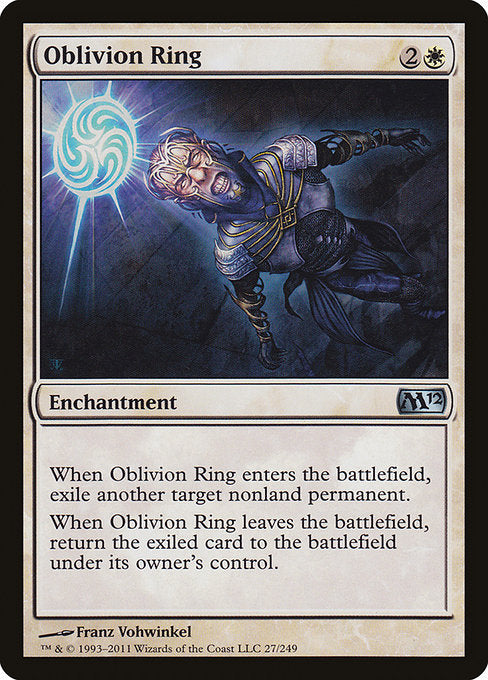 【EN】忘却の輪/Oblivion Ring [M12] 白U No.27