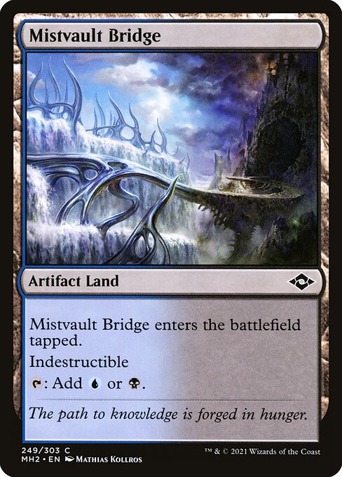 【Foil】【EN】霧霊堂の橋/Mistvault Bridge [MH2] 茶C No.249