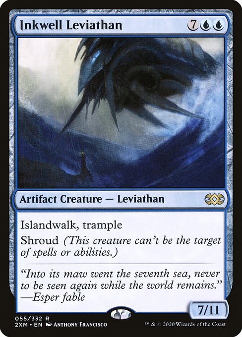 【Foil】【EN】墨溜まりのリバイアサン/Inkwell Leviathan [2XM] 茶R No.55