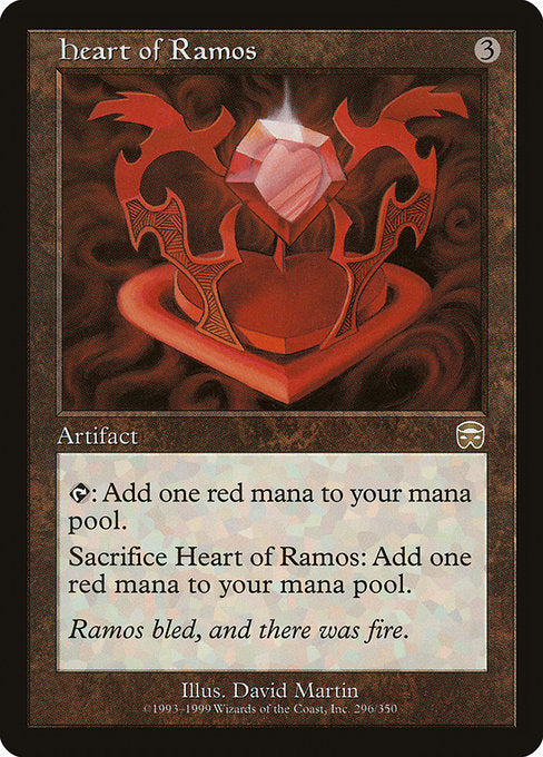 【EN】レイモスの心臓/Heart of Ramos [MMQ] 茶R No.296