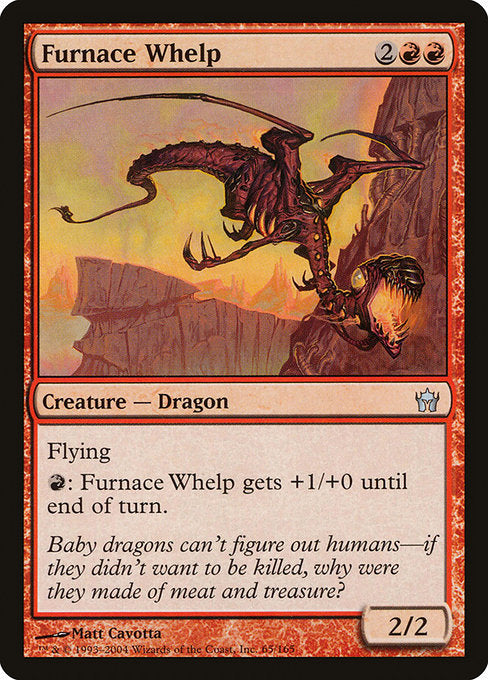 【Foil】【EN】焼炉の仔/Furnace Whelp [5DN] 赤U No.65