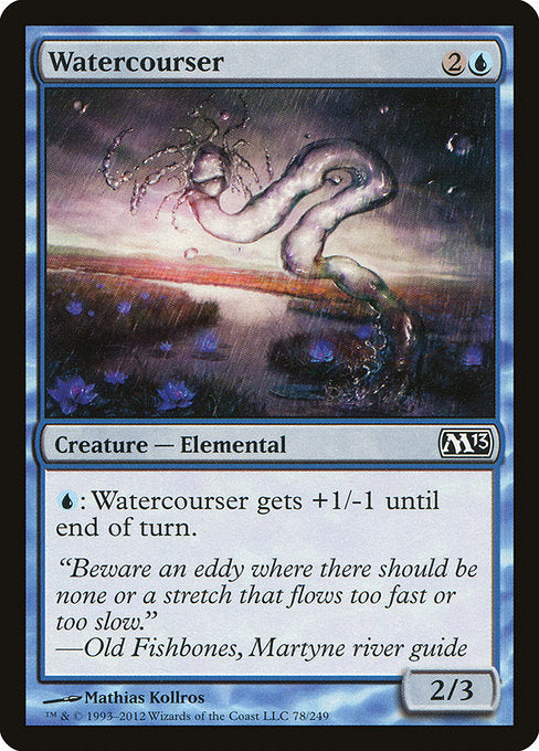 【Foil】【EN】狩漁者/Watercourser [M13] 青C No.78