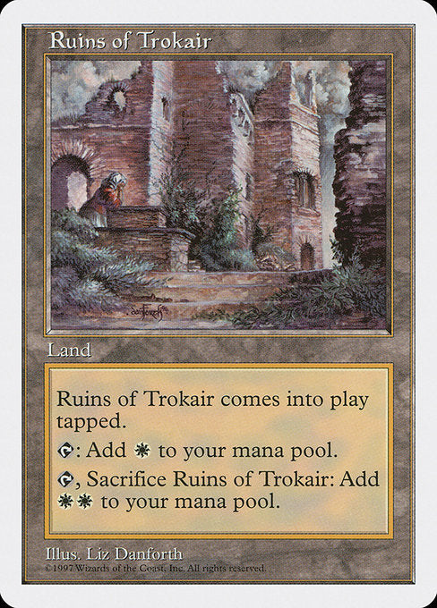 【EN】トロウケアの廃墟/Ruins of Trokair [5ED] 無U No.422