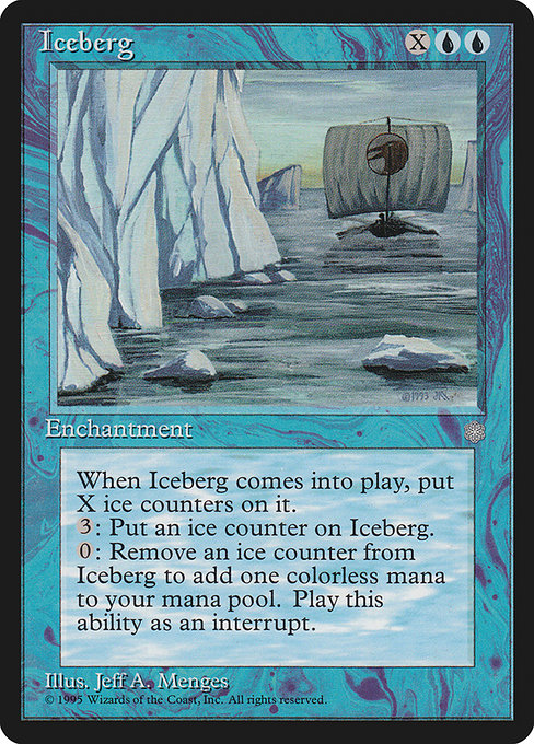 【EN】氷山/Iceberg [ICE] 青U No.73