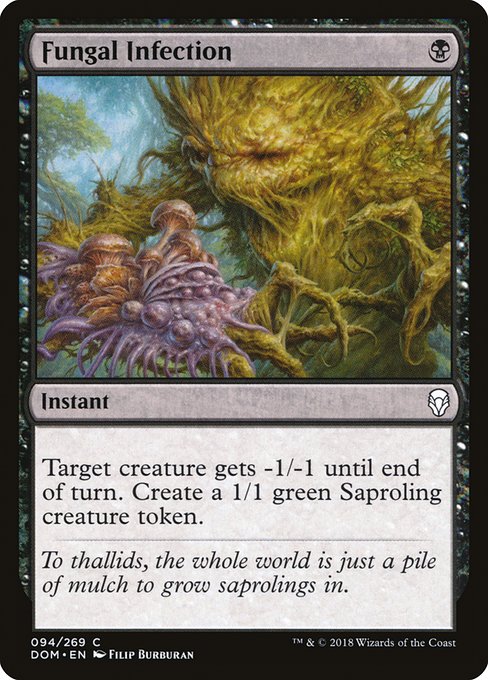 【Foil】【EN】菌類感染/Fungal Infection [DOM] 黒C No.94