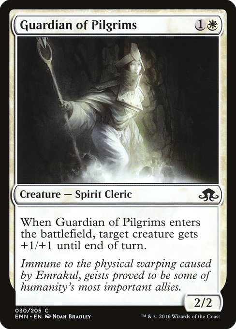 【EN】巡礼者の守護霊/Guardian of Pilgrims [EMN] 白C No.30