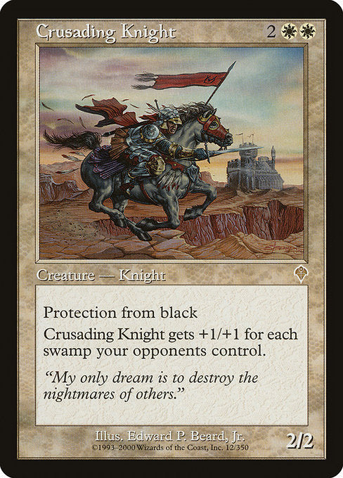 【EN】聖戦の騎士/Crusading Knight [INV] 白R No.12