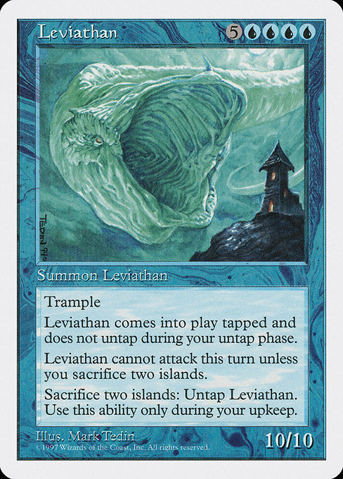 【EN】リバイアサン/Leviathan [5ED] 青R No.98