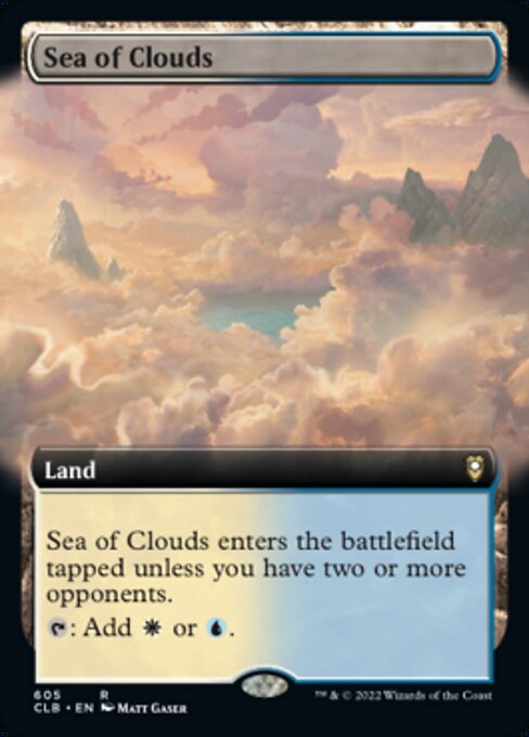 【EN】雲海/Sea of Clouds [CLB] 無R No.605