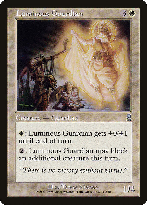 【Foil】【EN】光明の守護者/Luminous Guardian [ODY] 白U No.31