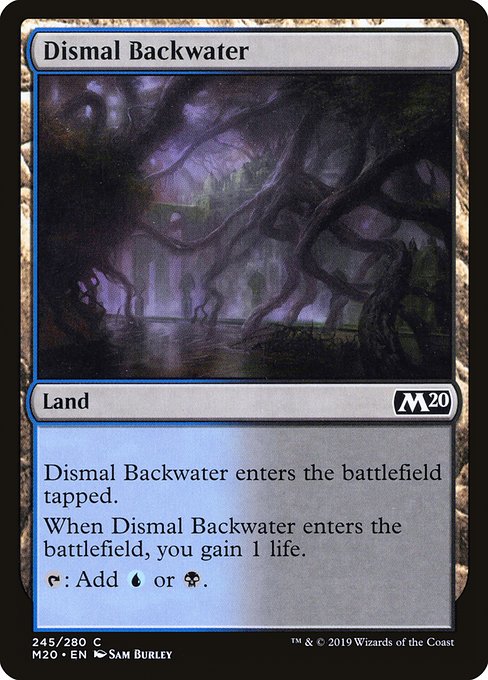 【EN】陰鬱な僻地/Dismal Backwater [M20] 無C No.245