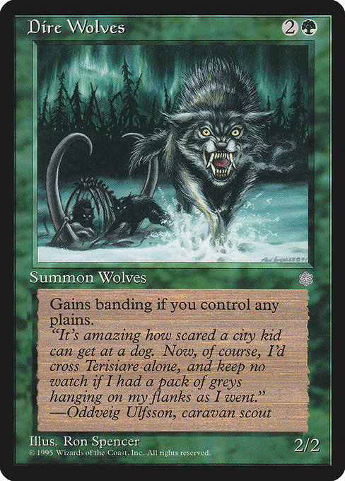【EN】Dire Wolves [ICE] 緑C No.230