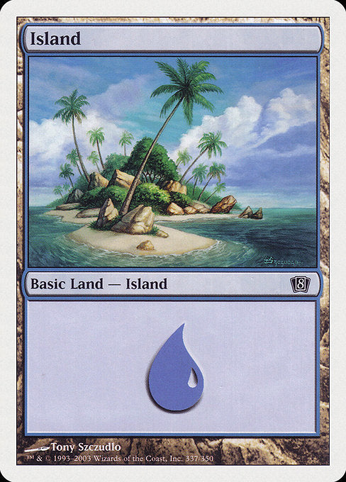 【EN】島/Island [8ED] 無C No.337