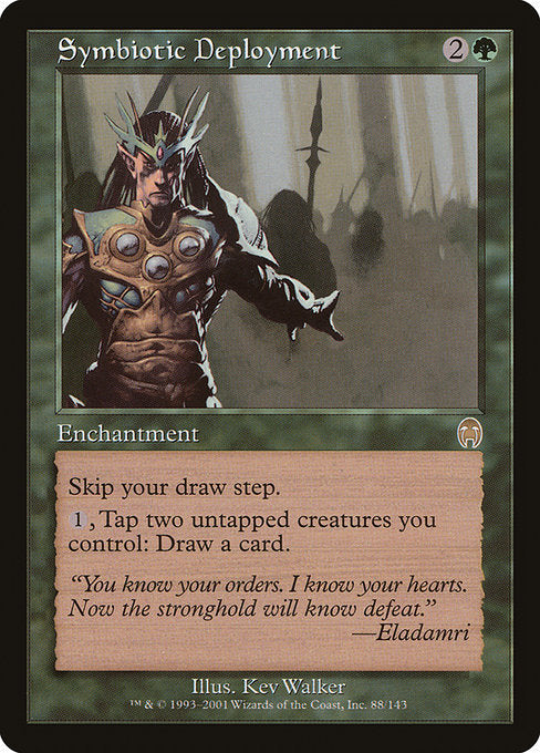 【Foil】【EN】共生的配置/Symbiotic Deployment [APC] 緑R No.88