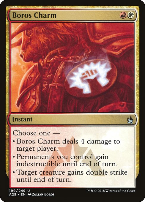 【Foil】【EN】ボロスの魔除け/Boros Charm [A25] 金U No.199