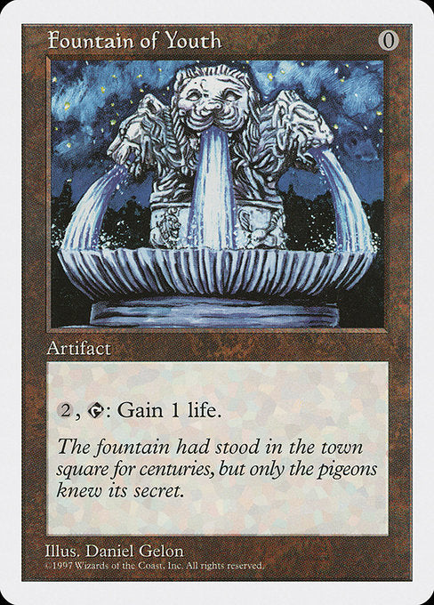 【EN】若返りの泉/Fountain of Youth [5ED] 茶U No.372