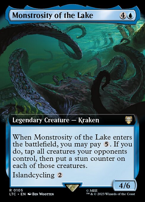 【EN】湖に潜む化け物/Monstrosity of the Lake [LTC] 青R No.105