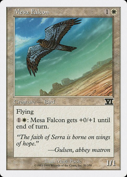 【EN】メサ・ファルコン/Mesa Falcon [6ED] 白C No.31
