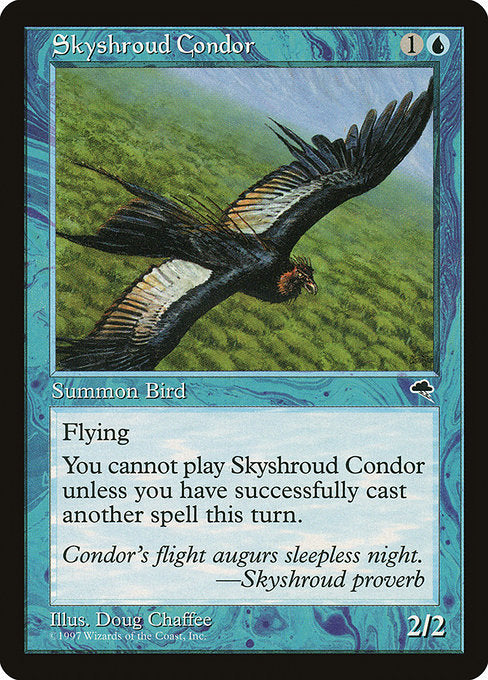 【EN】スカイシュラウドのコンドル/Skyshroud Condor [TMP] 青U No.88