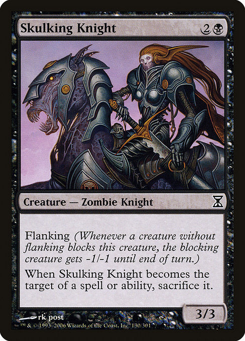 【EN】卑屈な騎士/Skulking Knight [TSP] 黒C No.130